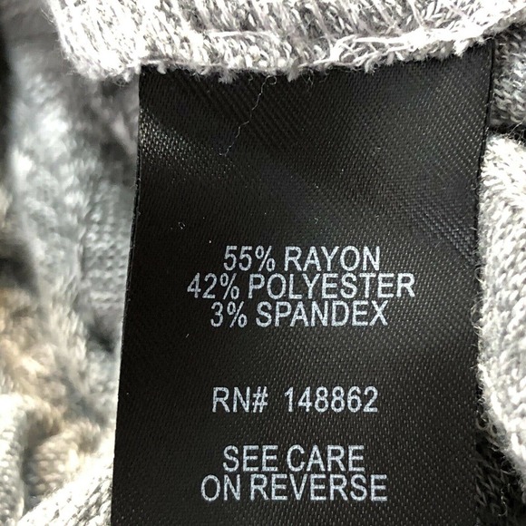 Torrid Womens Dress Size 2X Soft Plush Light Grey Ribbed Fluted Scoop Neck - Picture 9 of 9